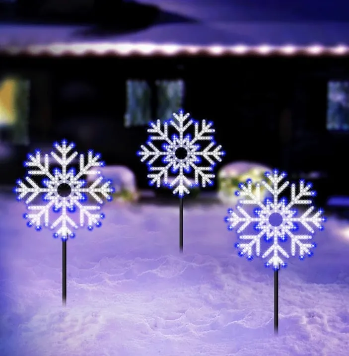 15.5" Hi-Vibrant LED Snowflake Decoration