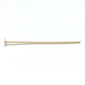 1.5" Brass Headpin (.025) 1 Oz. (~260 pieces)