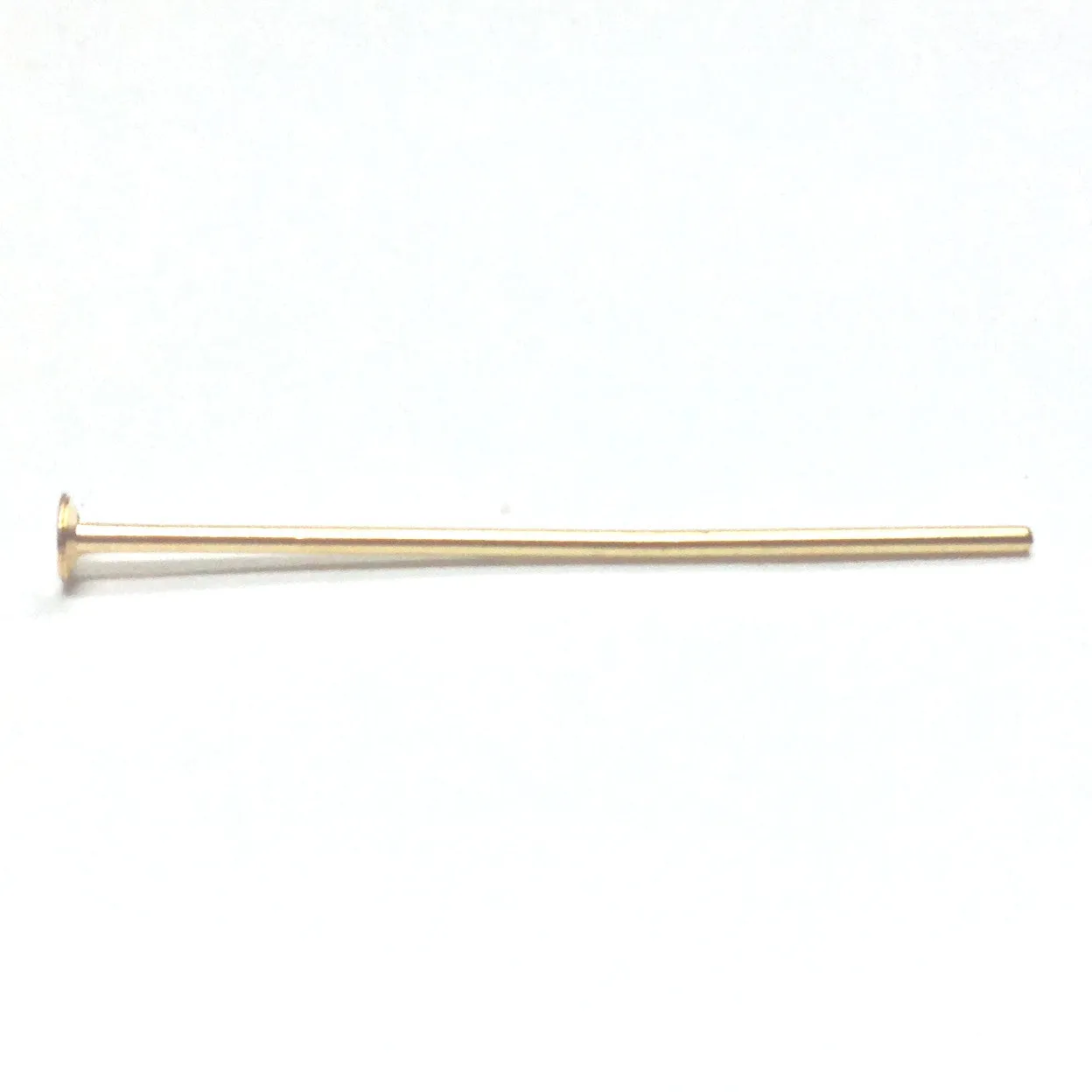 1.5" Brass Headpin (.025) 1 Oz. (~260 pieces)