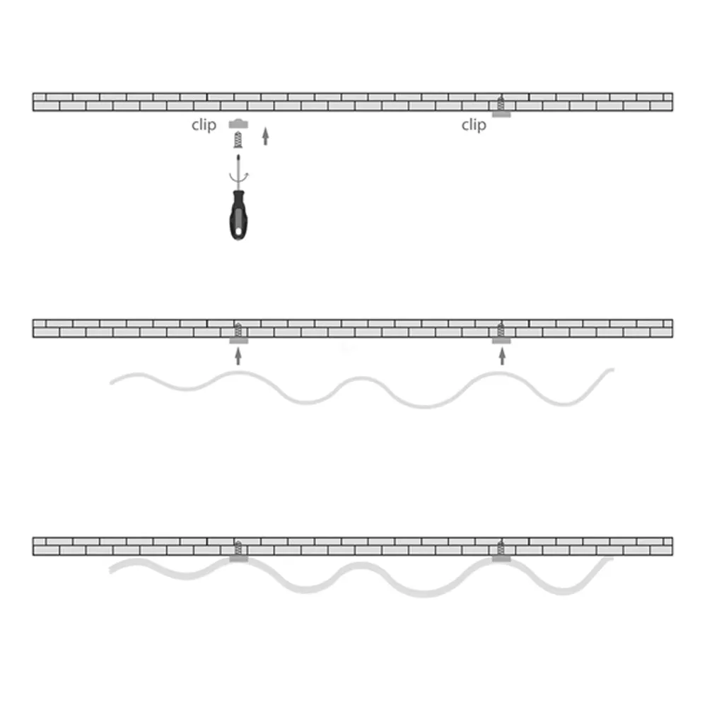 18mm x 6mm Silver Shallow Bendable Aluminium LED Profile Havit Lighting - HV9693-1806