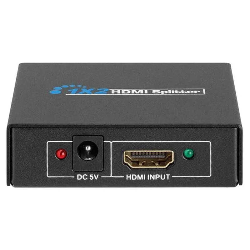 4K UHD TV 1 x 2 HDMI Splitter - Black | 456840