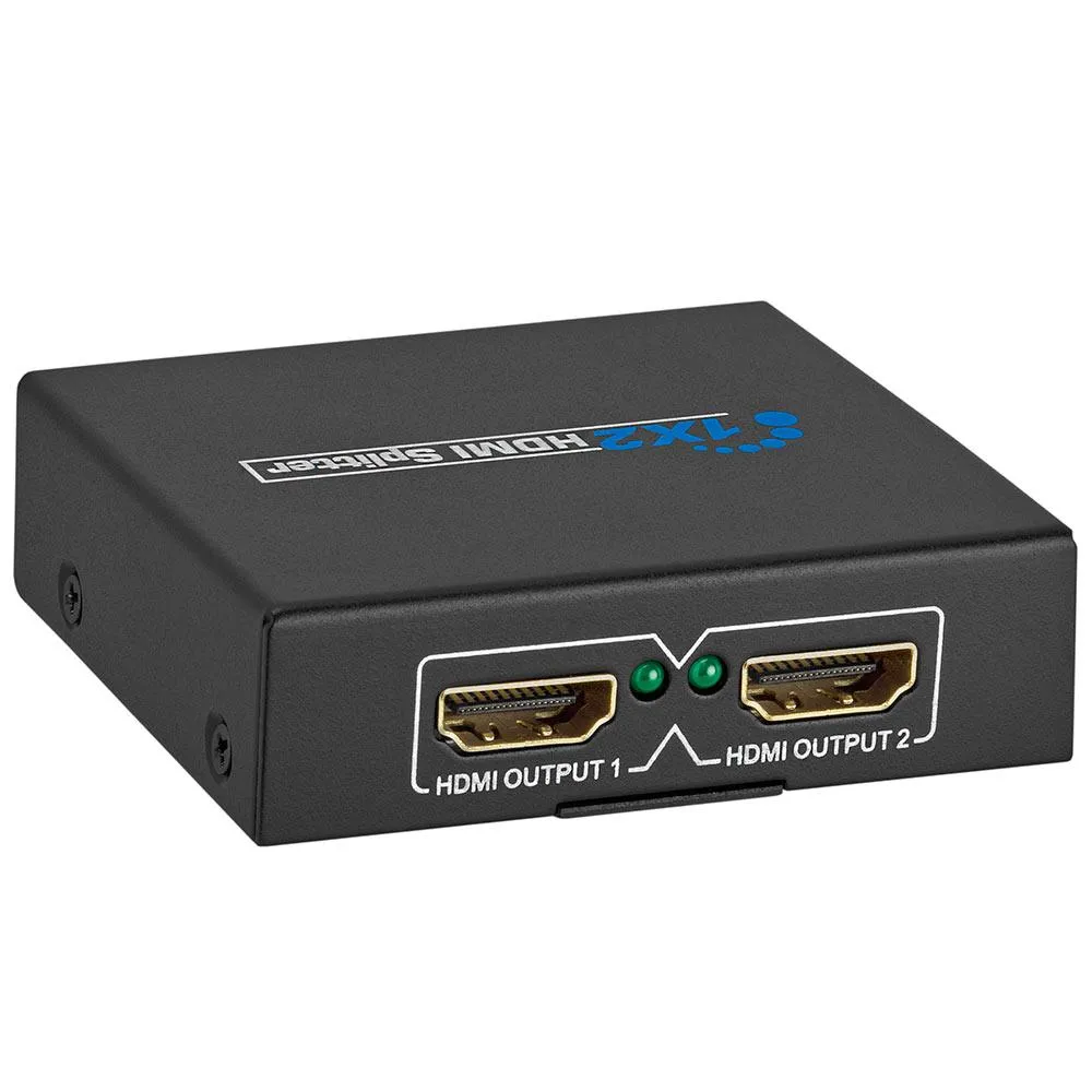 4K UHD TV 1 x 2 HDMI Splitter - Black | 456840