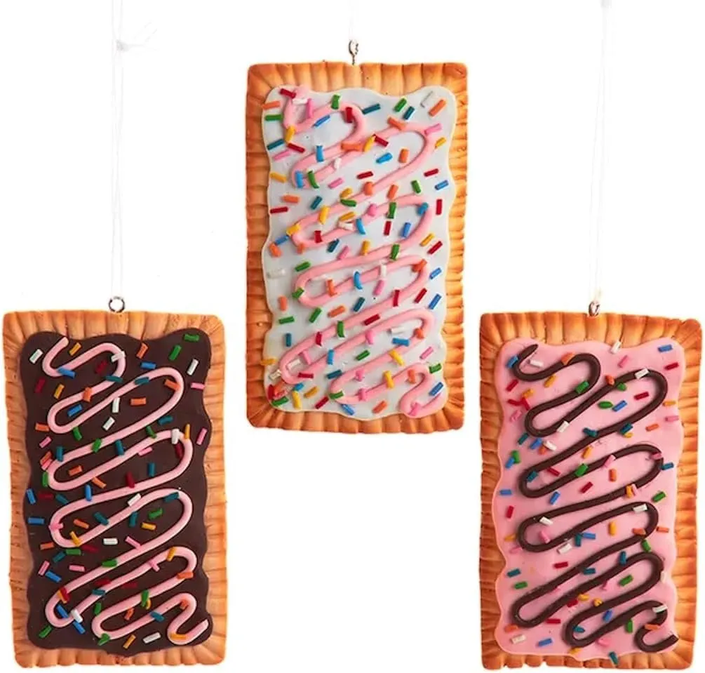 4" Claydough Toaster Pastry Ornament