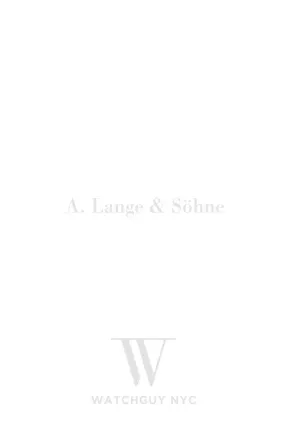 A. Lange & Sohne Lange 31 130.025F Watch