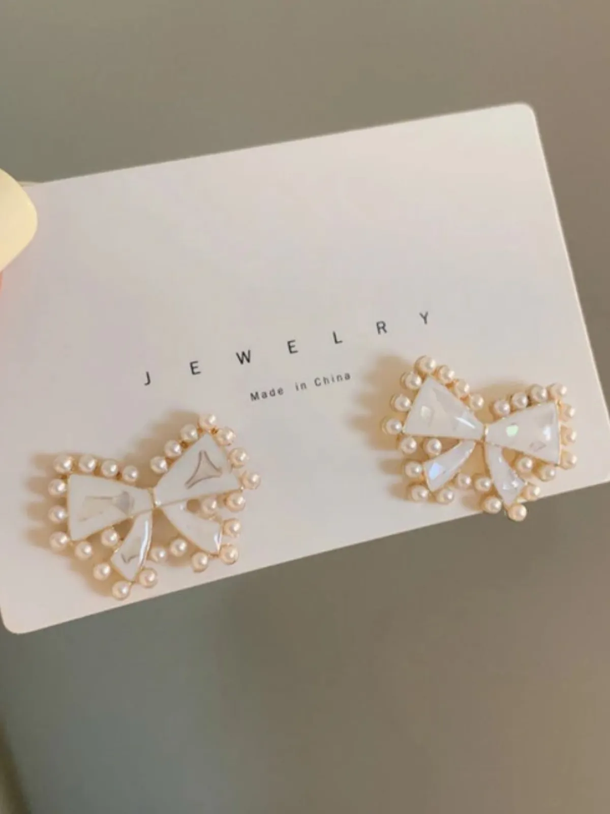 Absolute Pearlfection Pearl Bowknot Earrings