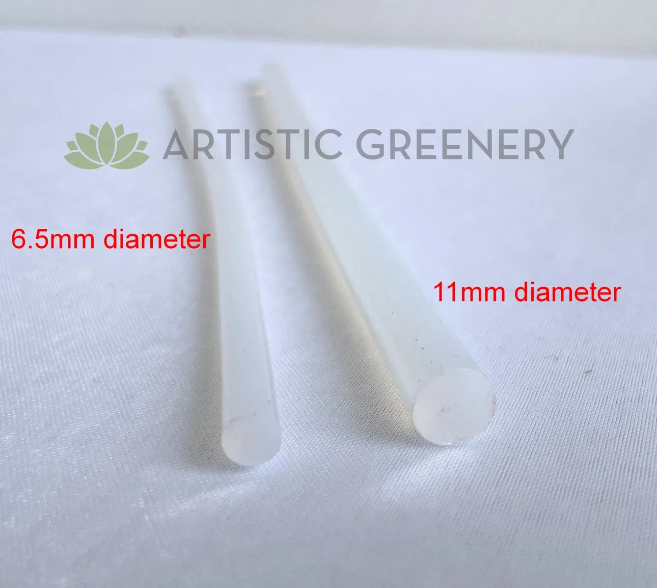 ACC0083 Clear Hot Glue Stick 27cm Long (6.5mm / 11mm Diameter)