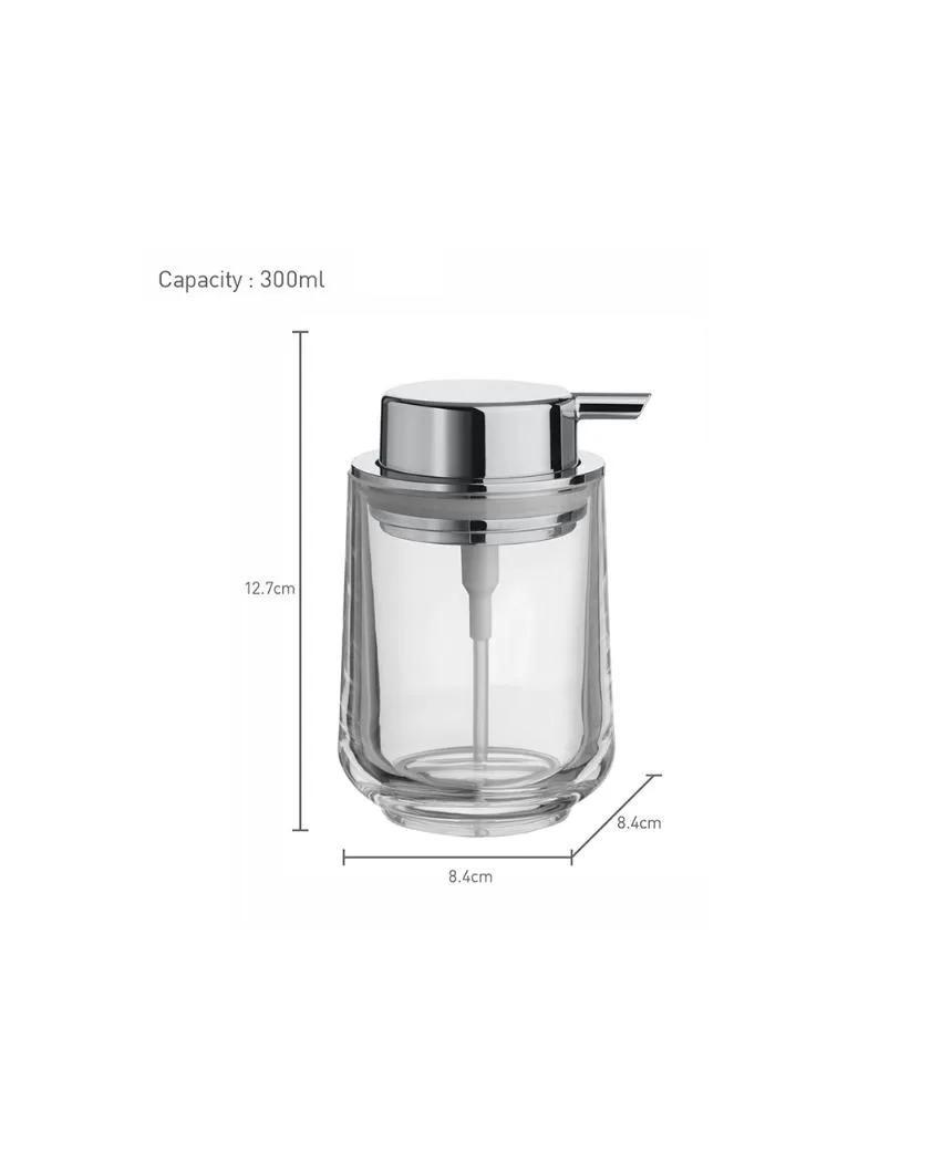 Acrylic Transparent Soap & Lotion Dispenser | 300ML