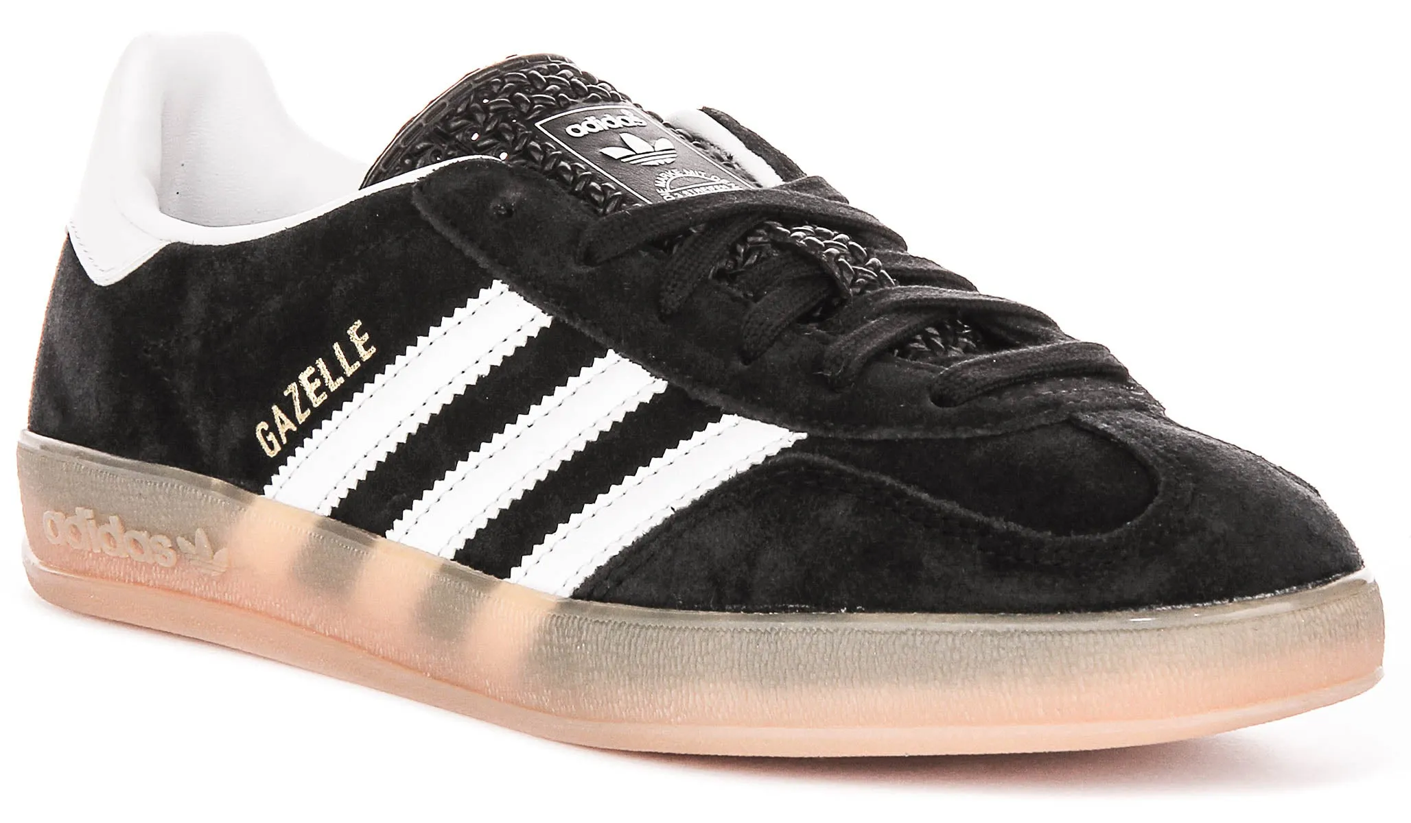 Adidas Gazelle Indoor In Black White