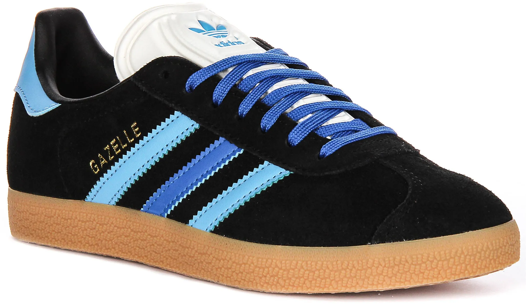 Adidas Gazelle W In Black Blue For Women