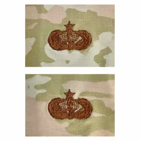 Air Force Embroidered Badge: Services: Senior - embroidered on OCP