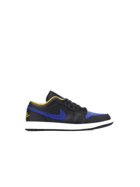 Air Jordan 1 Low - Black/Dark Concord-Taxi