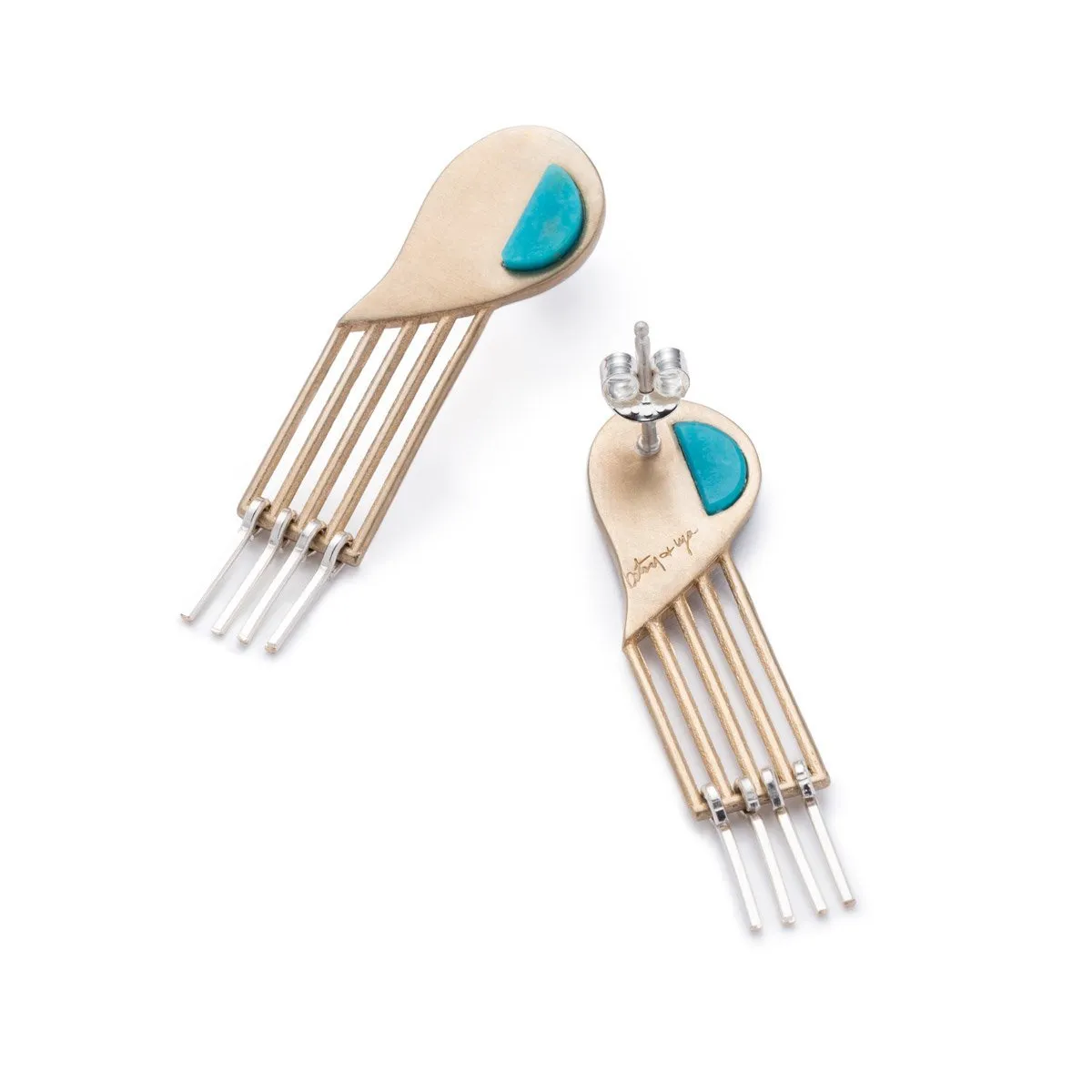 Ascensa turquoise earrings