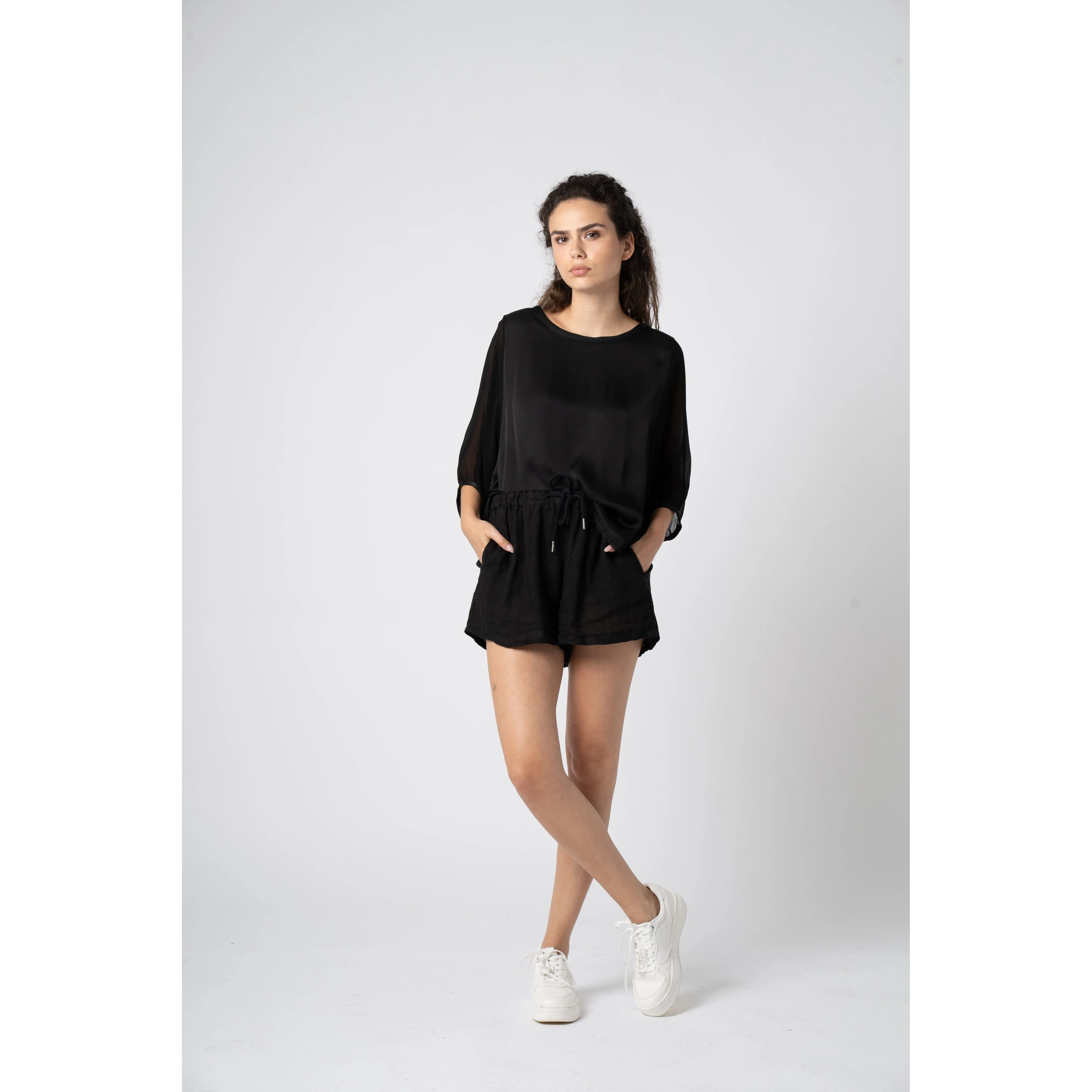 Astrid Fireside Chiffon Blouse