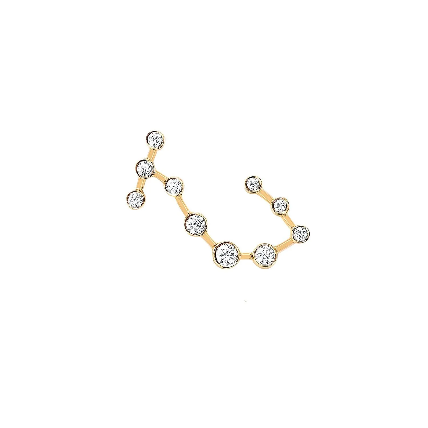 Baby Scorpio Diamond Constellation Studs