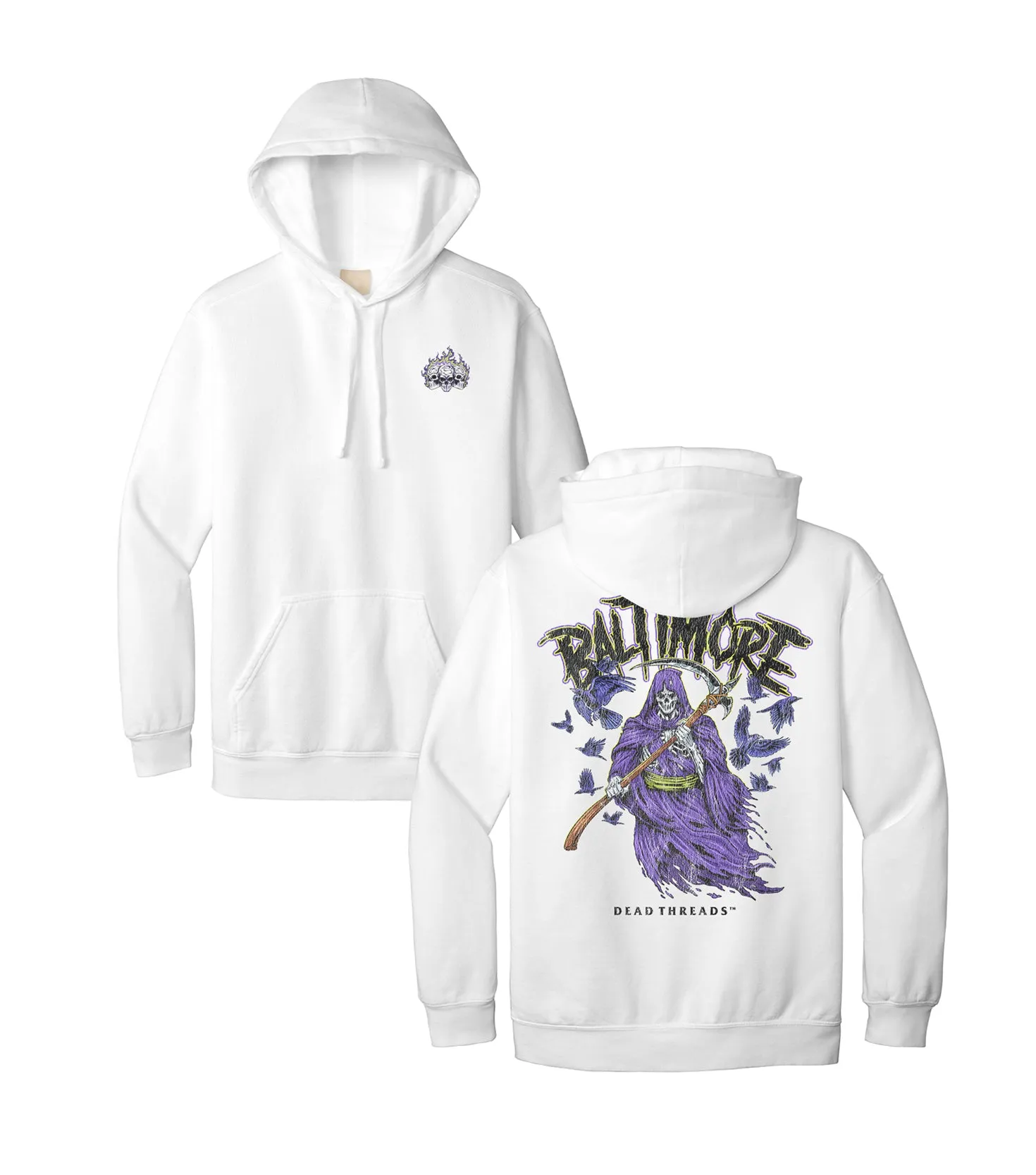 BALTIMORE FOOTBALL v2 - HOODIE