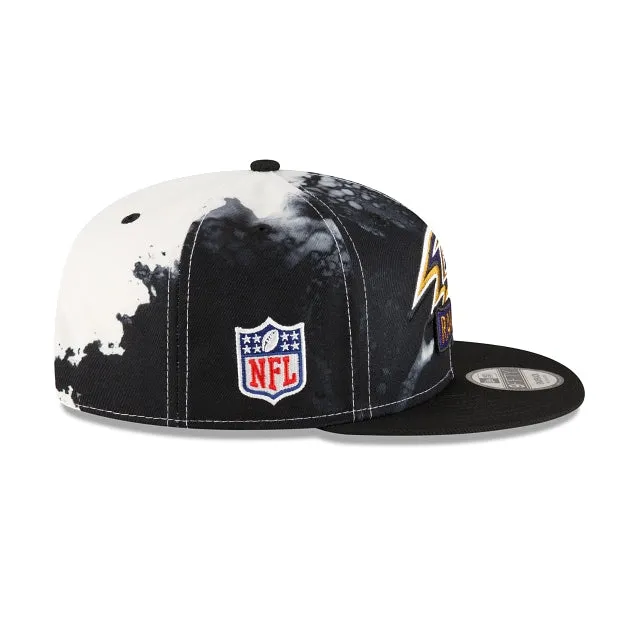 Baltimore Ravens NFL Sideline 2022 Ink Dye 9FIFTY Snapback