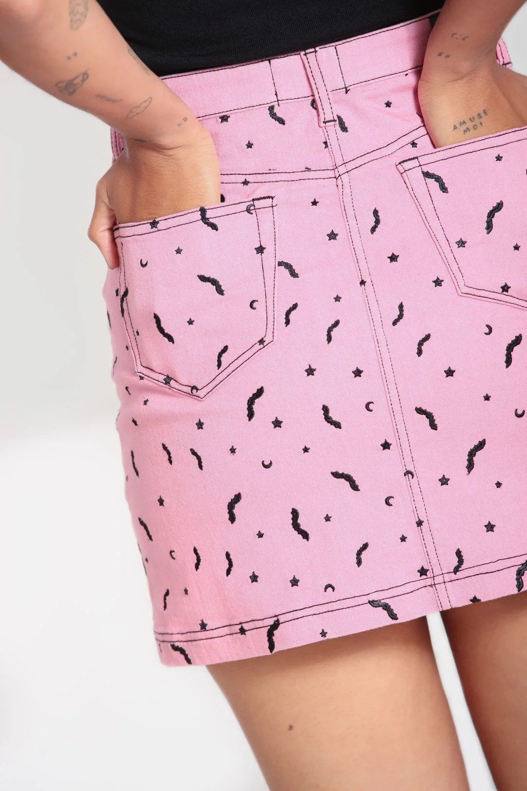 Bat Mini Skirt