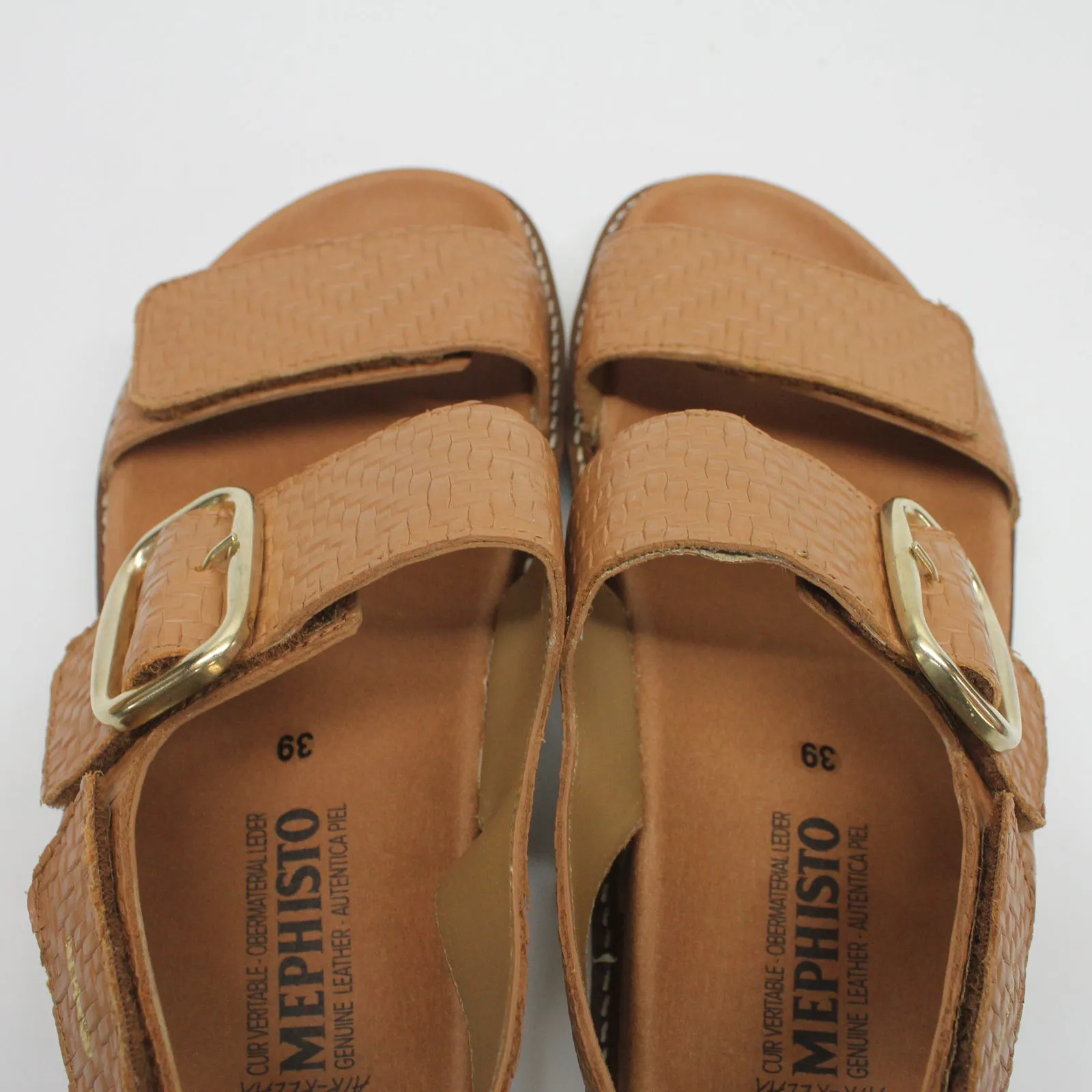 Belona Leather Women's Hook and loop Sandals - UK 6.5 - US 9 Women - EU 39