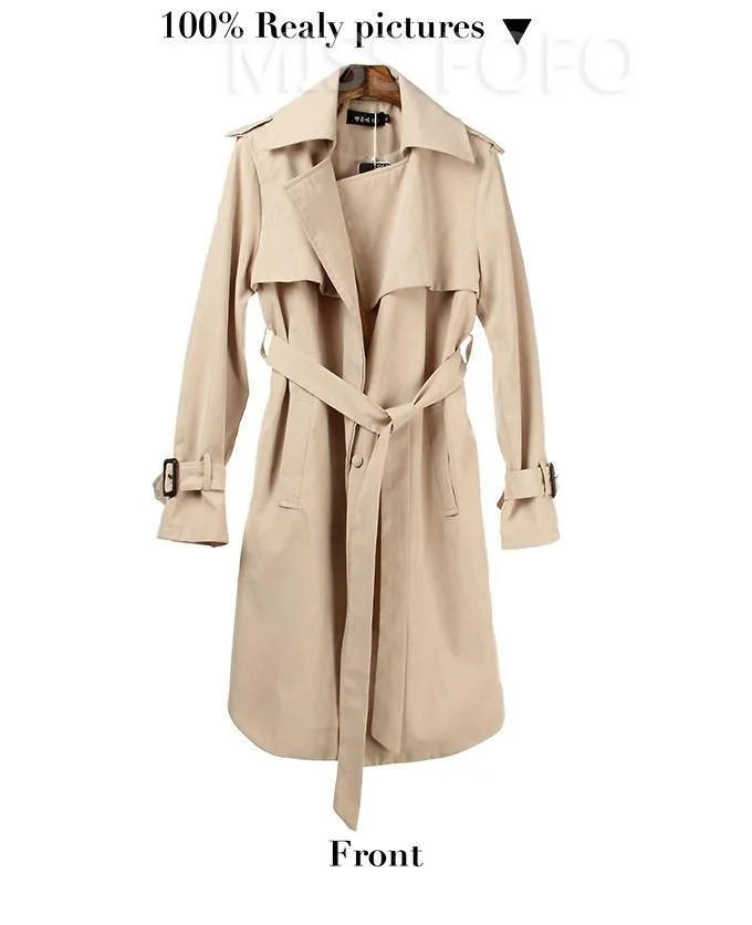 BIG SALE On new spring long coat fashion