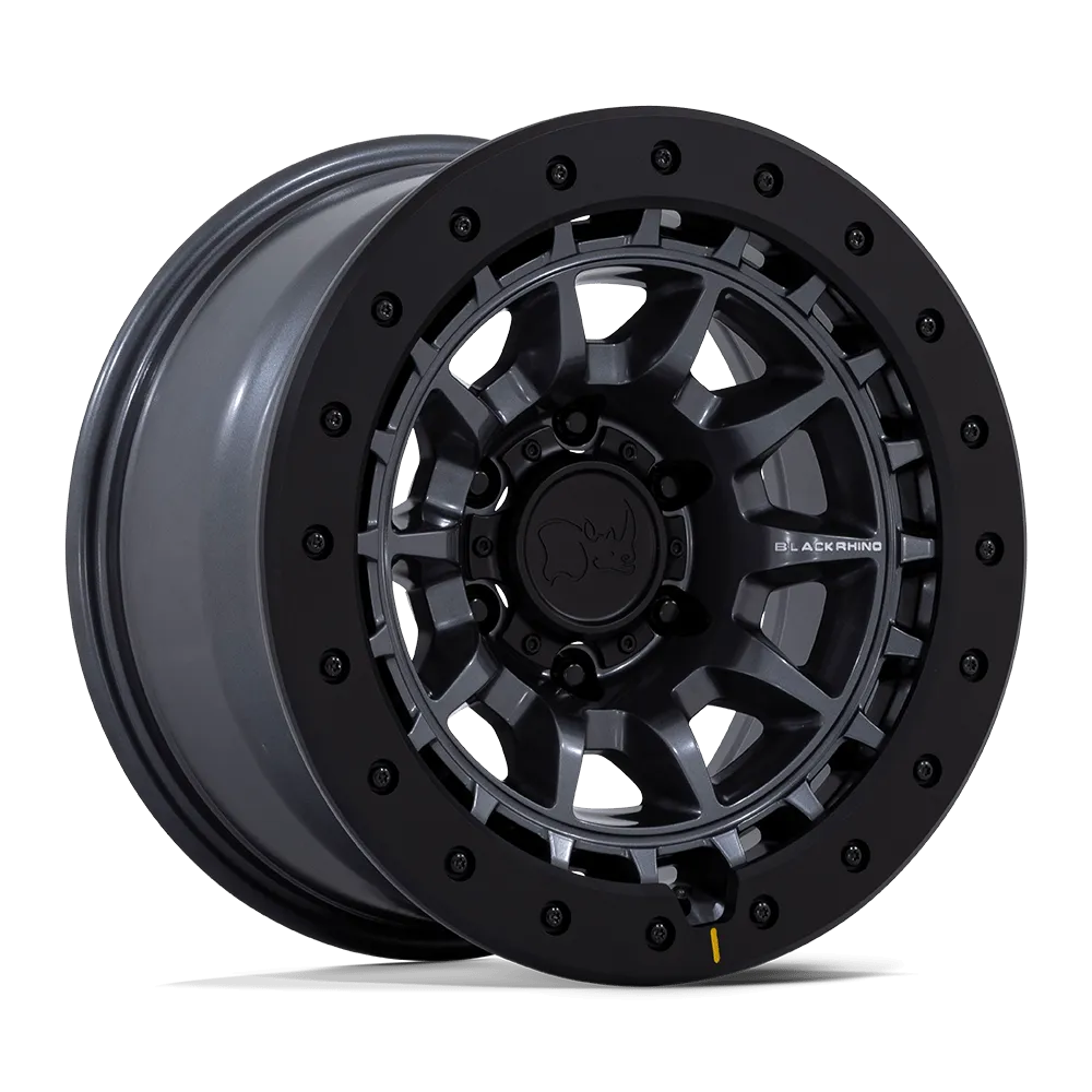 Black Rhino BR016 Tusk 17X8.5 5X127 0mm Matte Gunmetal