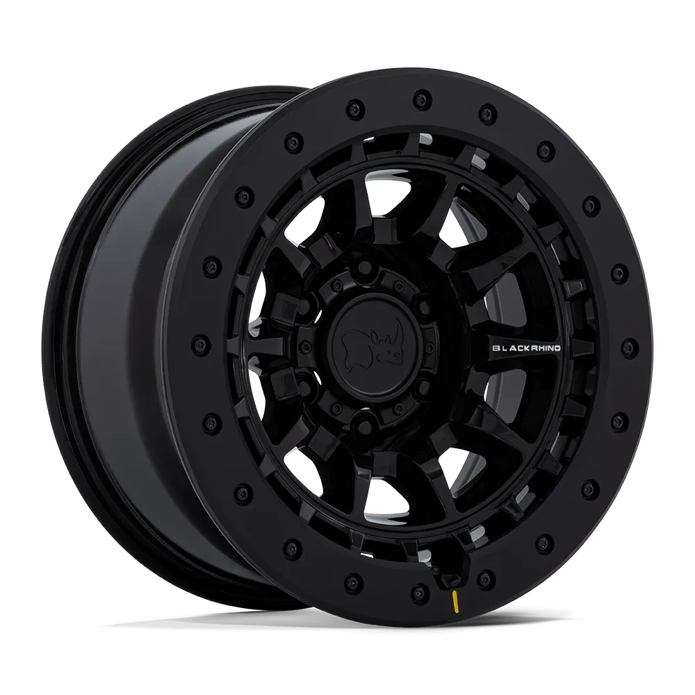 Black Rhino BR016 Tusk 17X8.5 6X139.7 -10mm Gloss Black