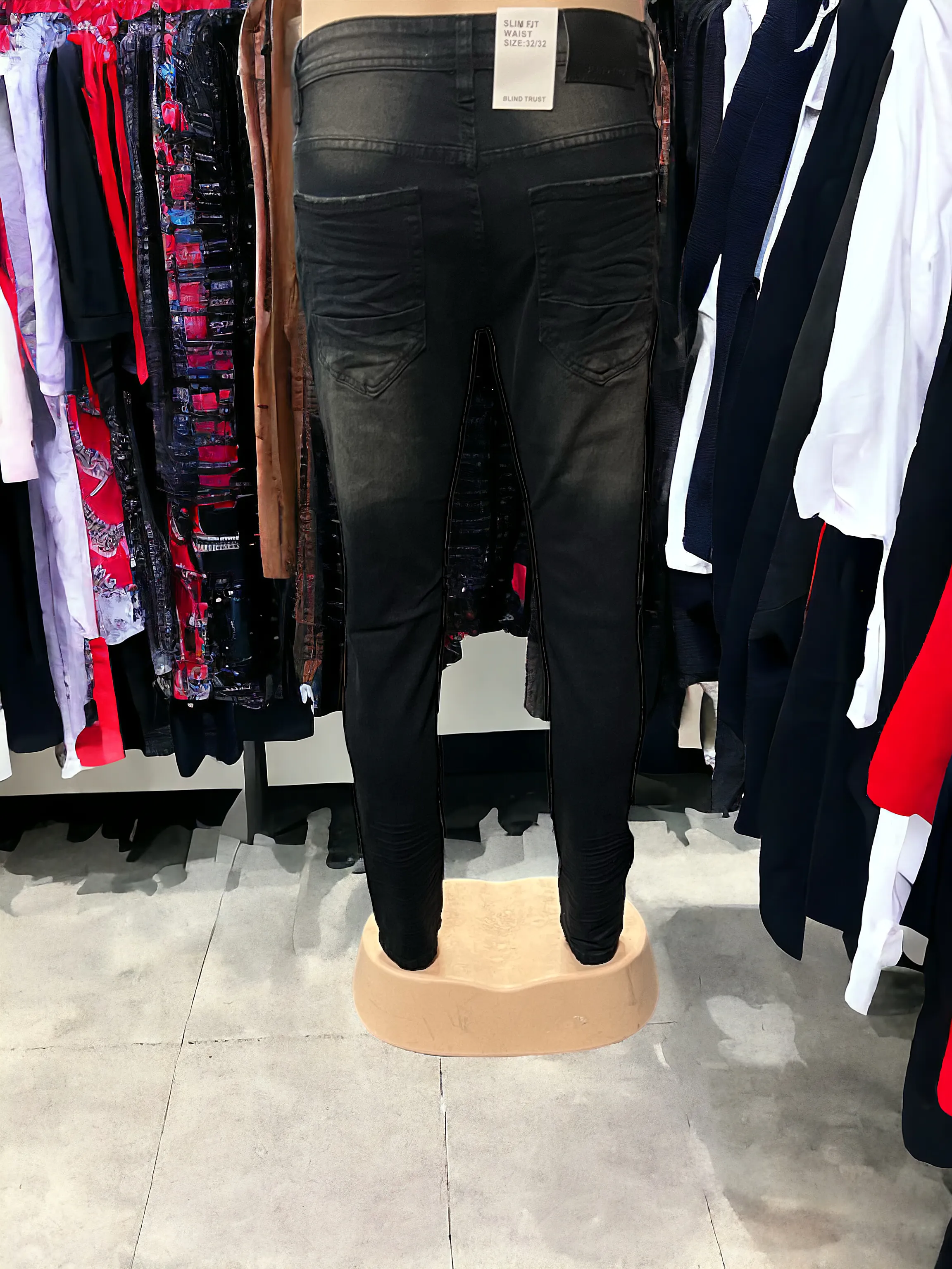 blind trust slim fit jeans