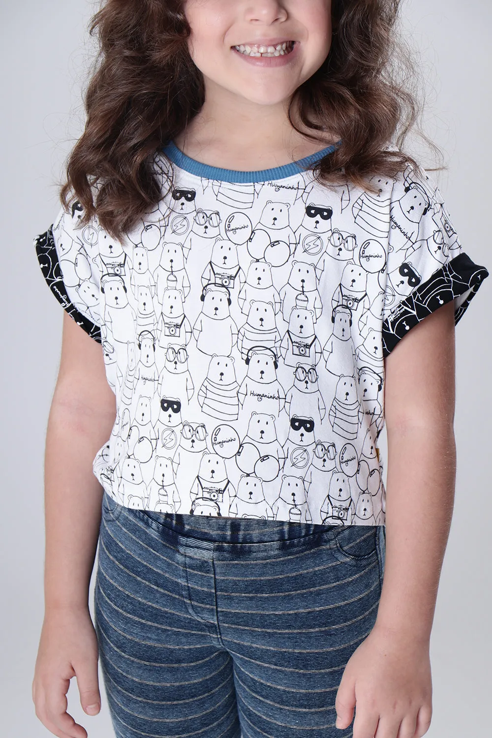 Blusa Menina Humaninhos