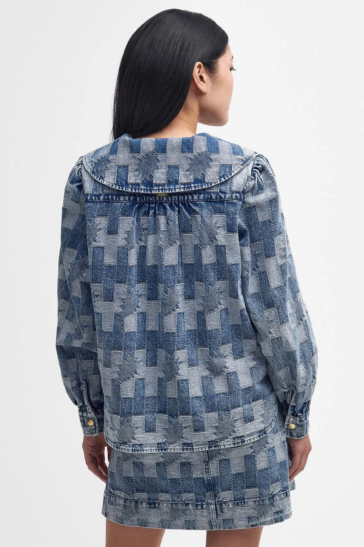 Bowhill Patchwork Denim Shirt