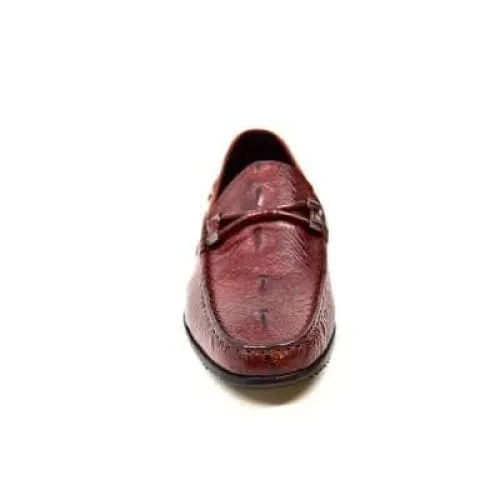 British Walkers Leon Men's Bordeaux Leather Loafers