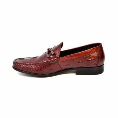 British Walkers Leon Men's Bordeaux Leather Loafers