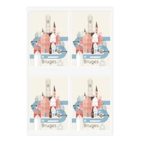 Bruges Sticker Sheet