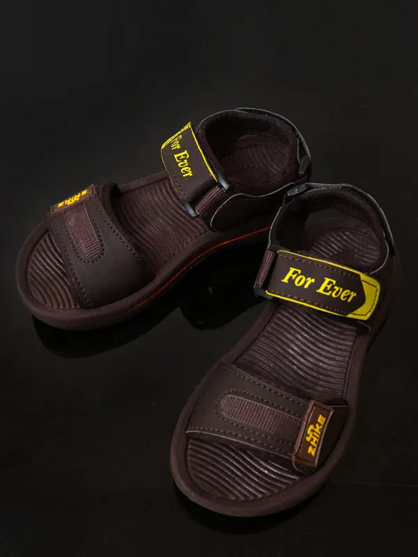 BSD50 Boys Sandal 8Yrs - 17Yrs Zhike Brown