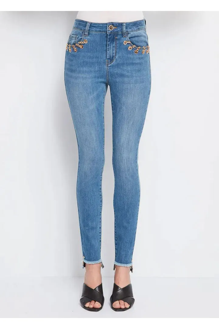 CALCA JEANS PANTALONE DENIM GAUDI