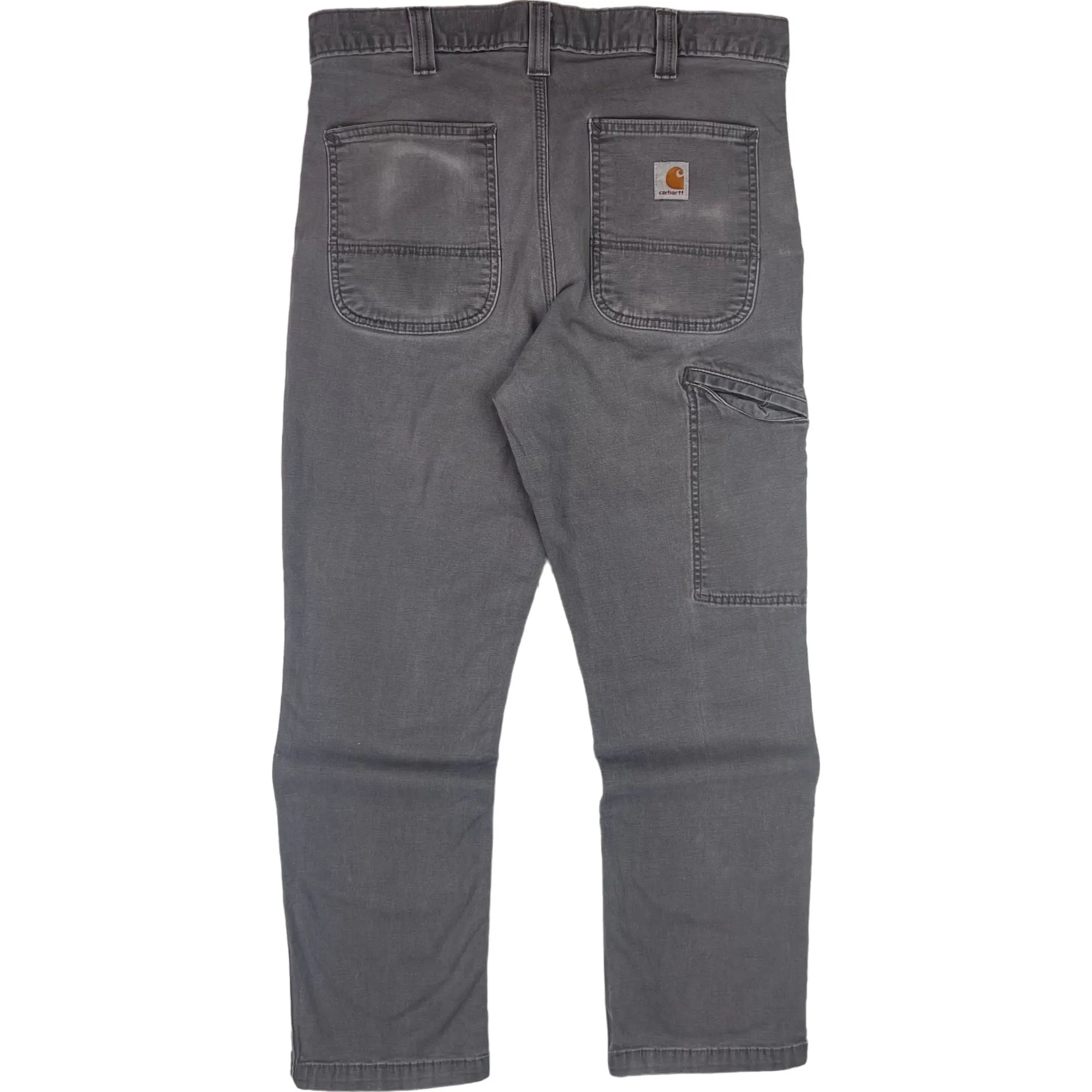 Carhartt Carpenter Workwear Relaxed Fit Trousers Grey