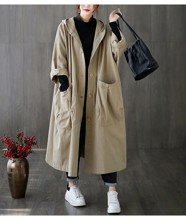 Casaco Trench Oversized