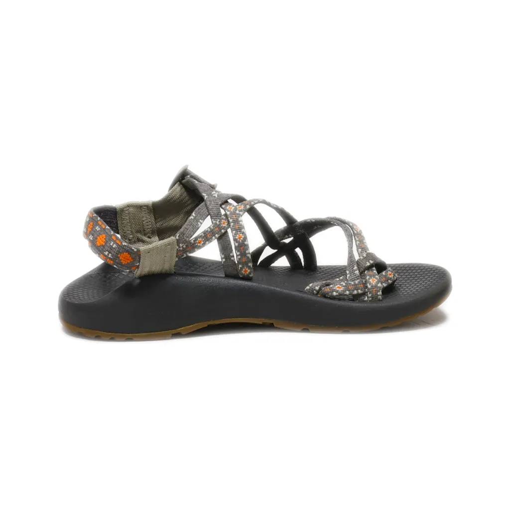 Chaco Sandals Leather Grey Colour For Women