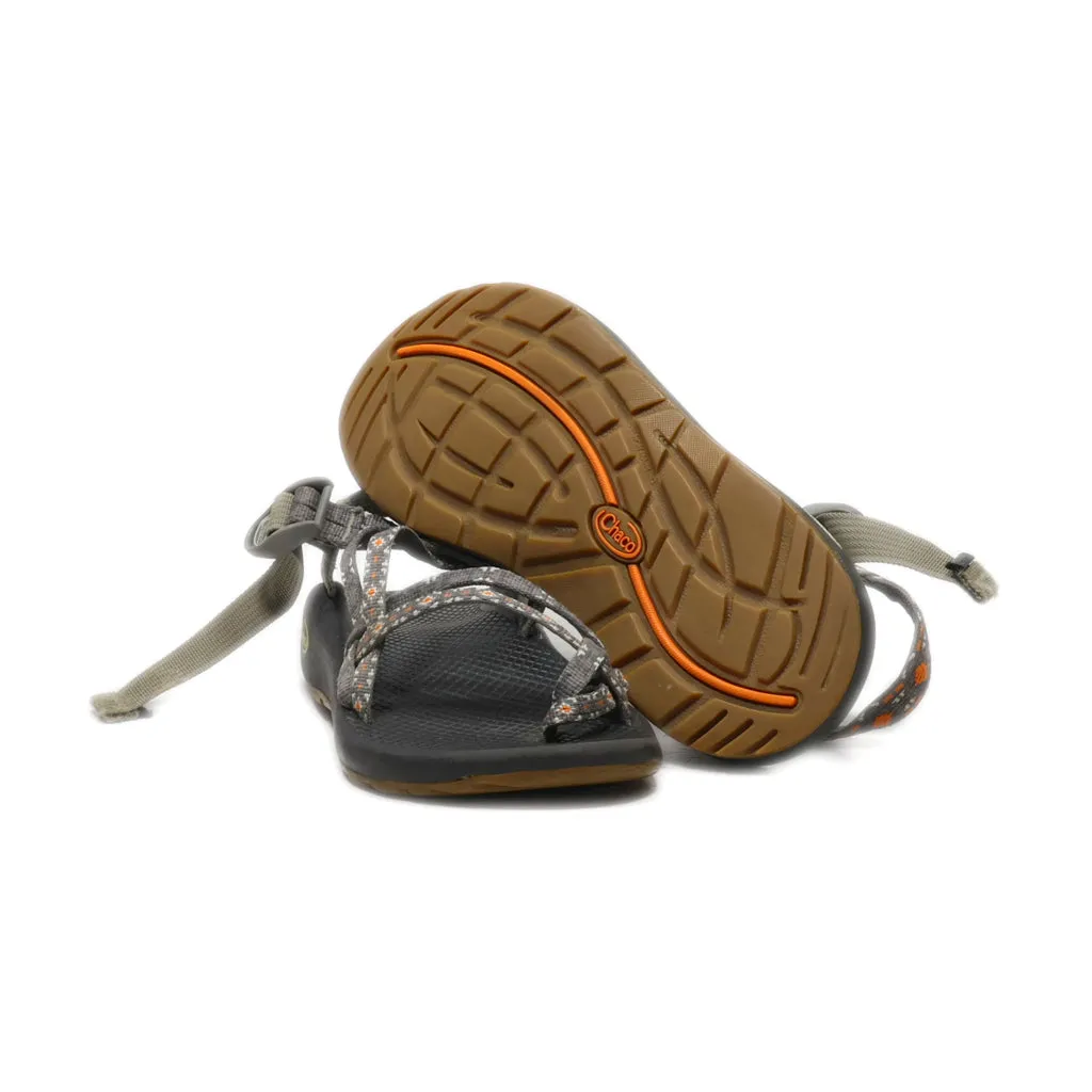 Chaco Sandals Leather Grey Colour For Women