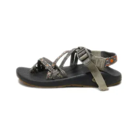 Chaco Sandals Leather Grey Colour For Women