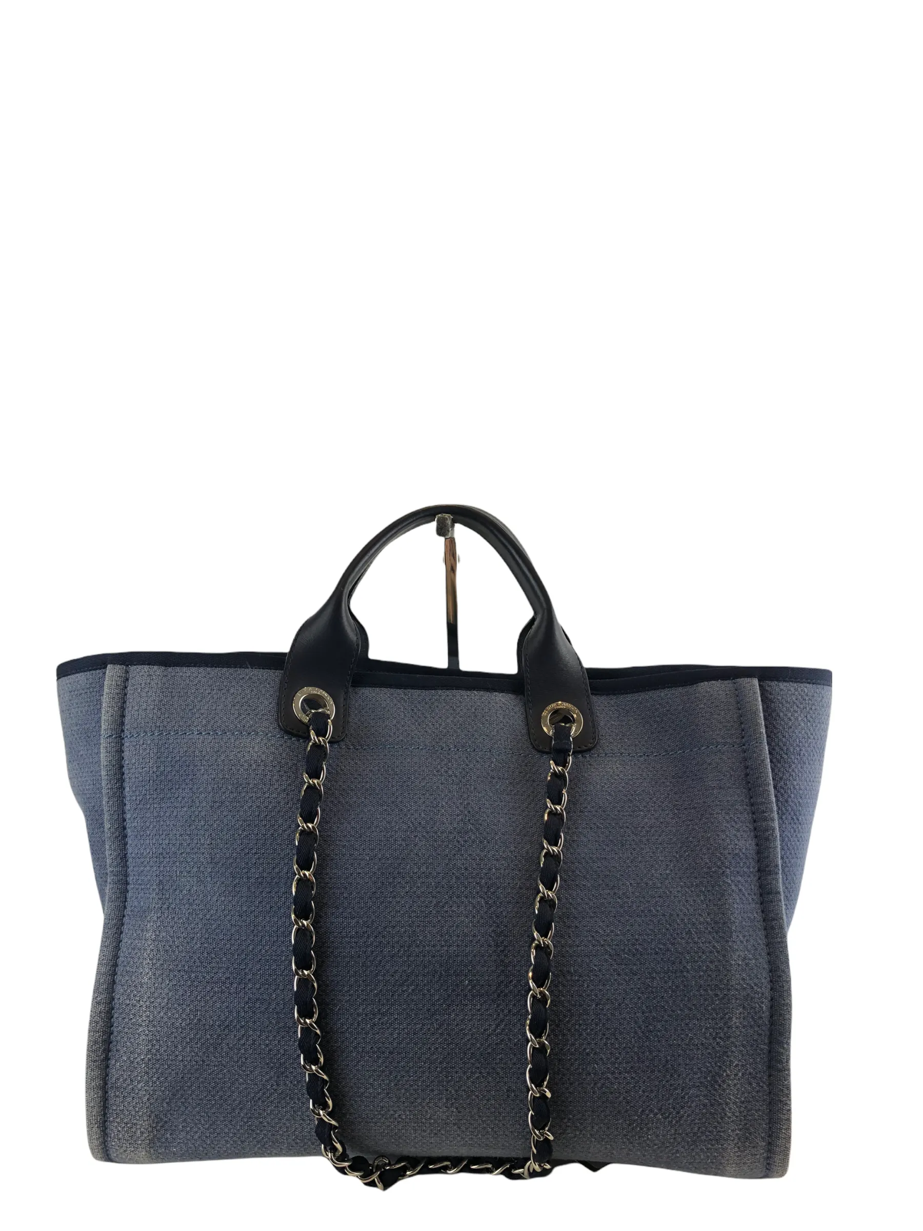 Chanel Blue Denim Canvas ‘Deauville’ Tote