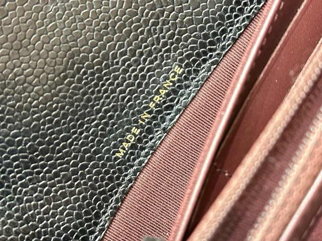 Chanel Classic Flap Long Wallet in GHW