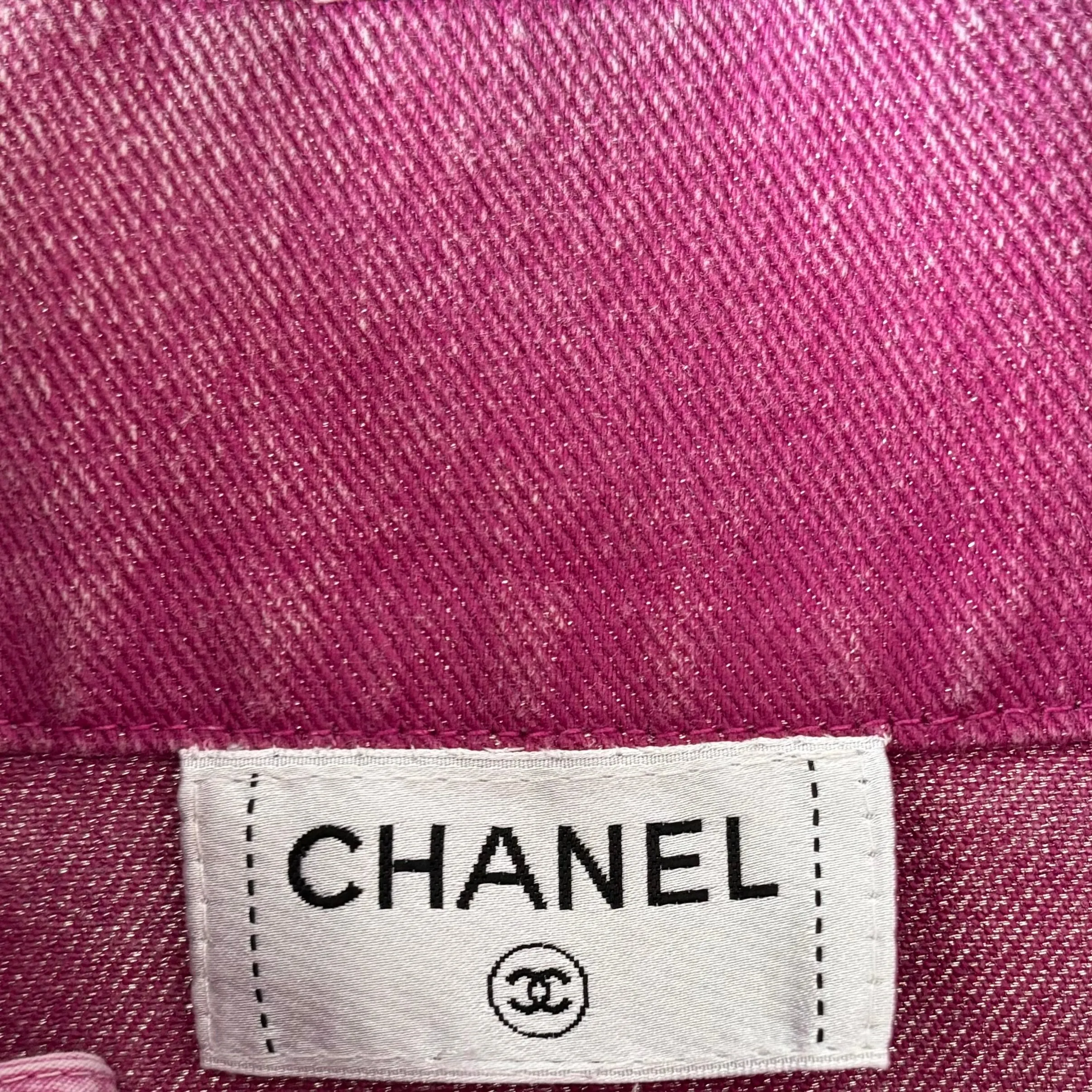 Chanel Denim Skirt