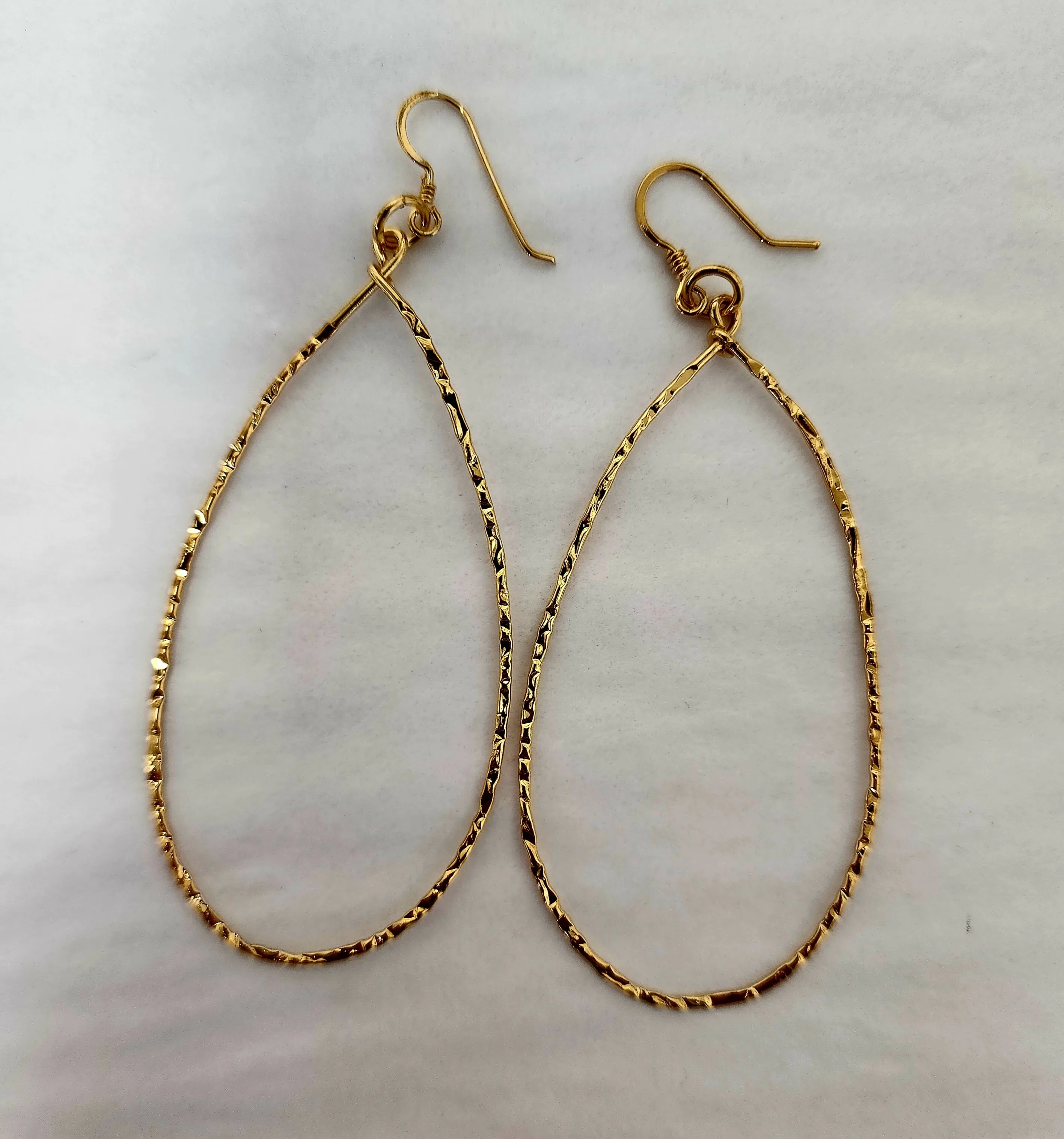 Charlene K Large Tear Drop Shape Earring