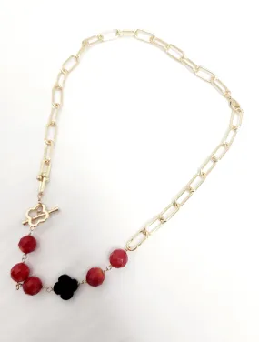 Charlene K Red Coral Necklace