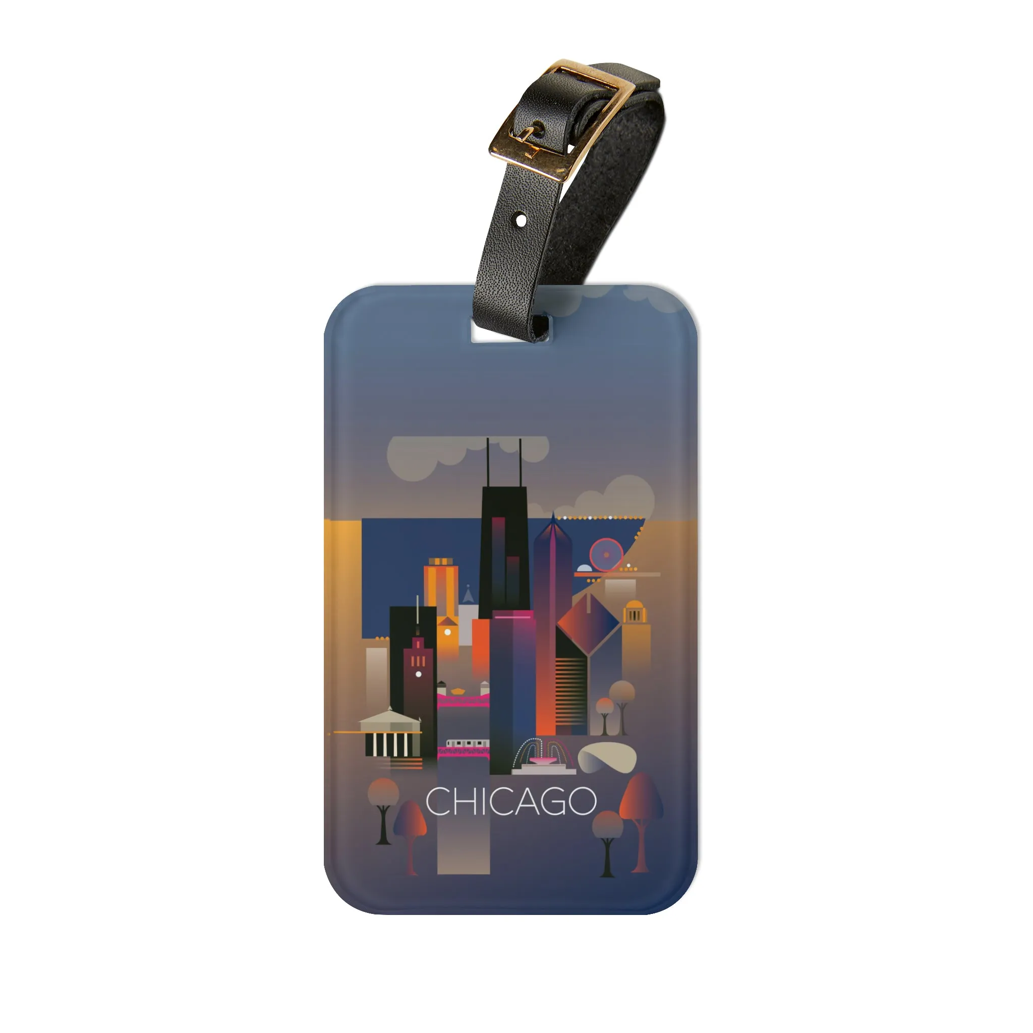 Chicago Luggage Tag