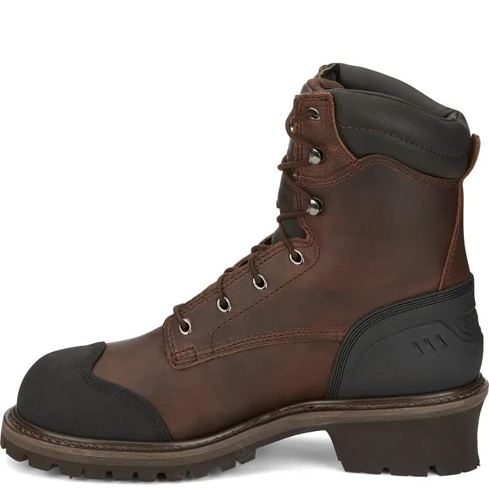 Chippewa Men's Aldarion 8" Comp Toe WP 400G Ins Logger Work Boot - 55053