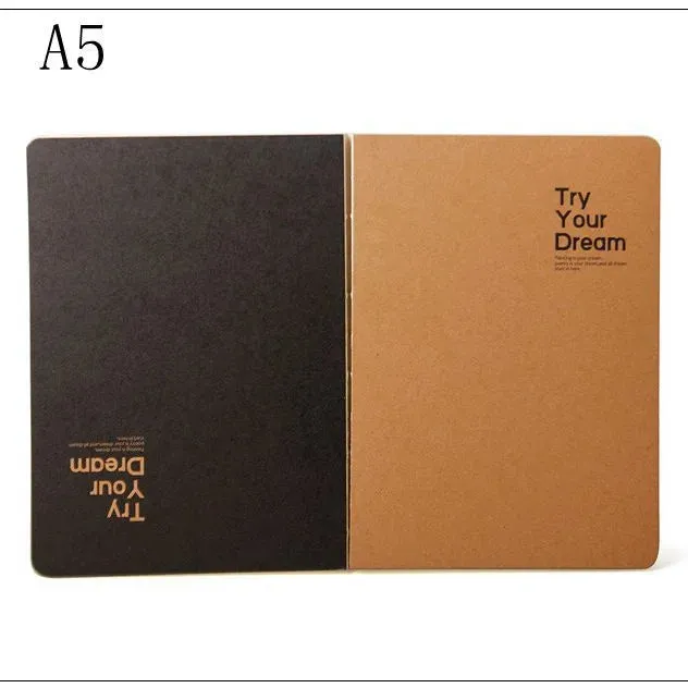 Classic Two-Way Double-Sided Plain Diary and Journal