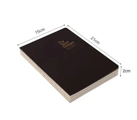 Classic Two-Way Double-Sided Plain Diary and Journal