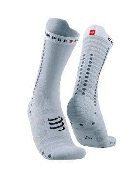 Compressport Unisex's Pro Racing Socks Ultralight Bike -  White/Grey