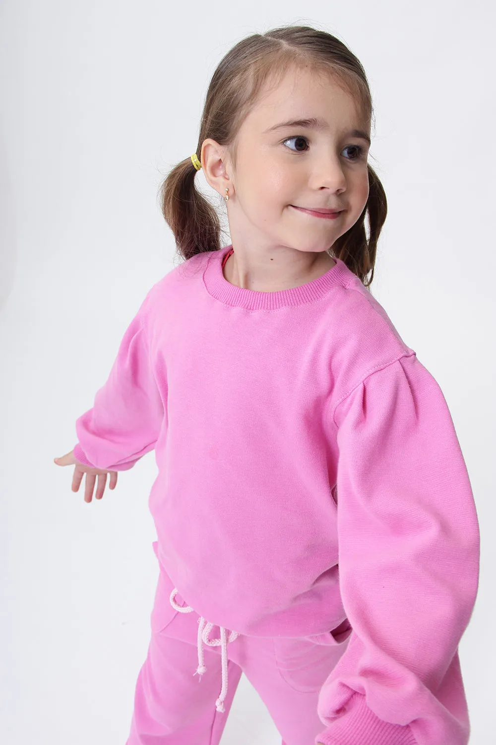 Conjunto Infantil Moletom Pink