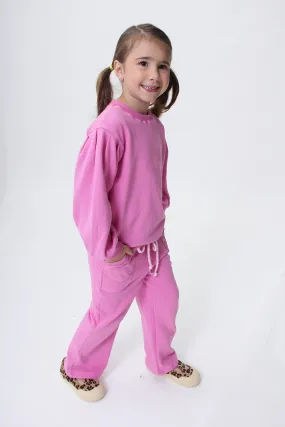 Conjunto Infantil Moletom Pink